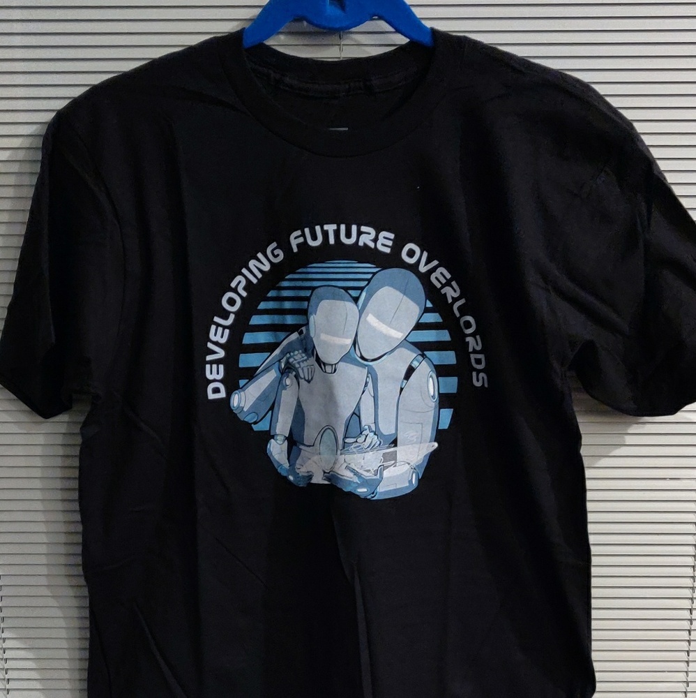 AI robot tee shirt